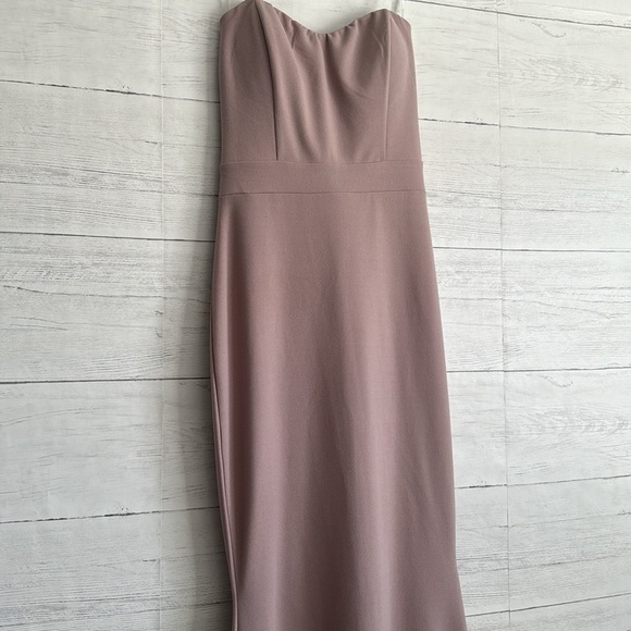 Windsor Lace Cover Formal Tubed Long Dress | SIZE S - Picture 2 of 16